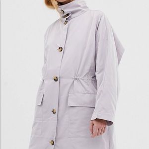 ASOS DESIGN soft drape parka size US 6